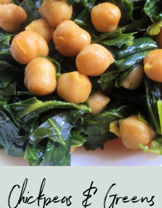 Chickpeas and Greens