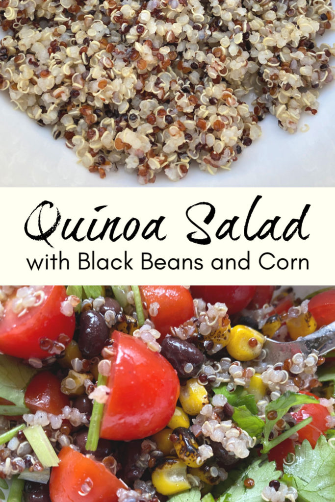Quinoa Salad with Black Beans and Corn - The Busy Vegetarian