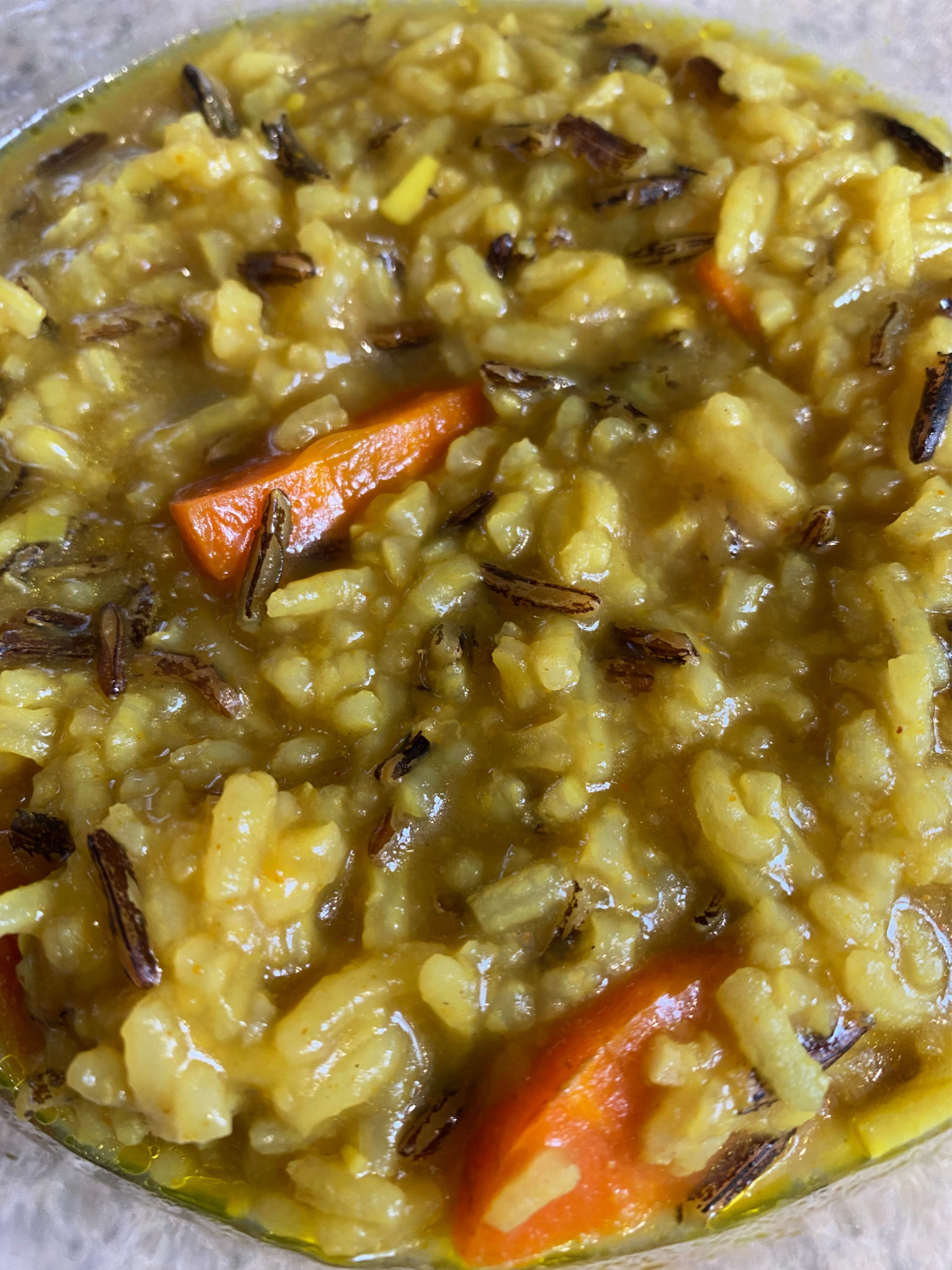 Wild Rice & Vegetable Soup The Busy Vegetarian
