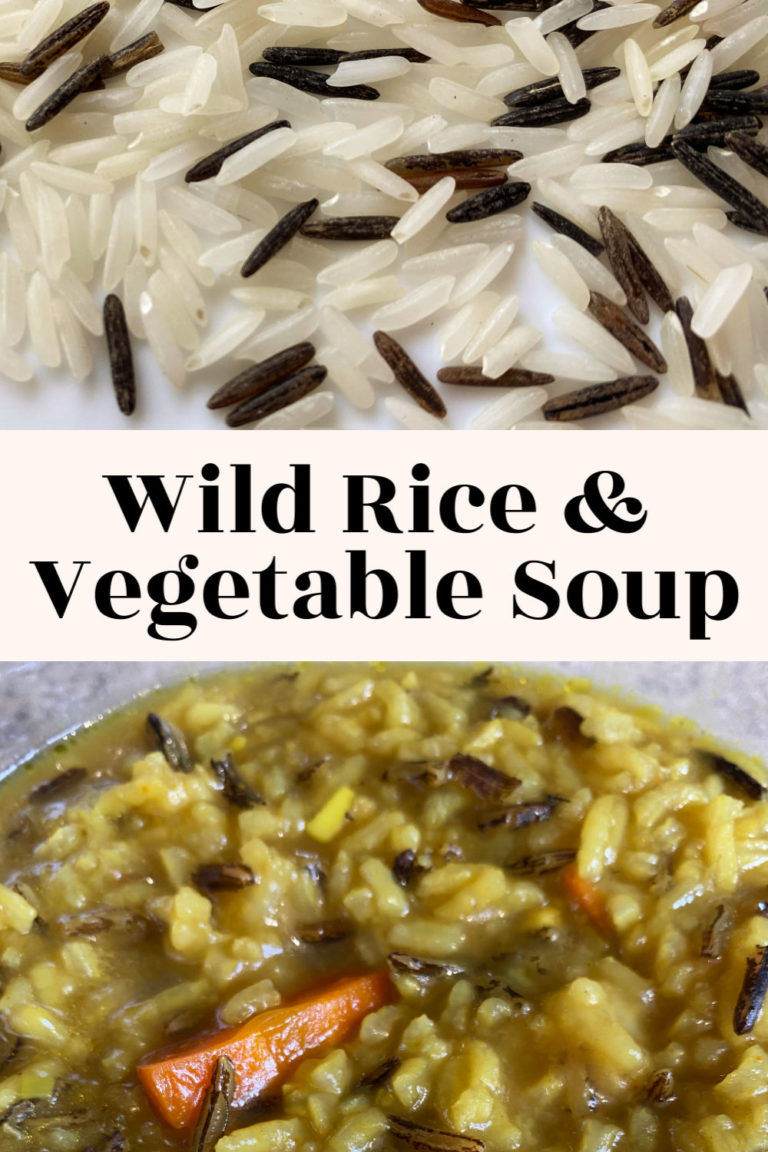Wild Rice & Vegetable Soup The Busy Vegetarian