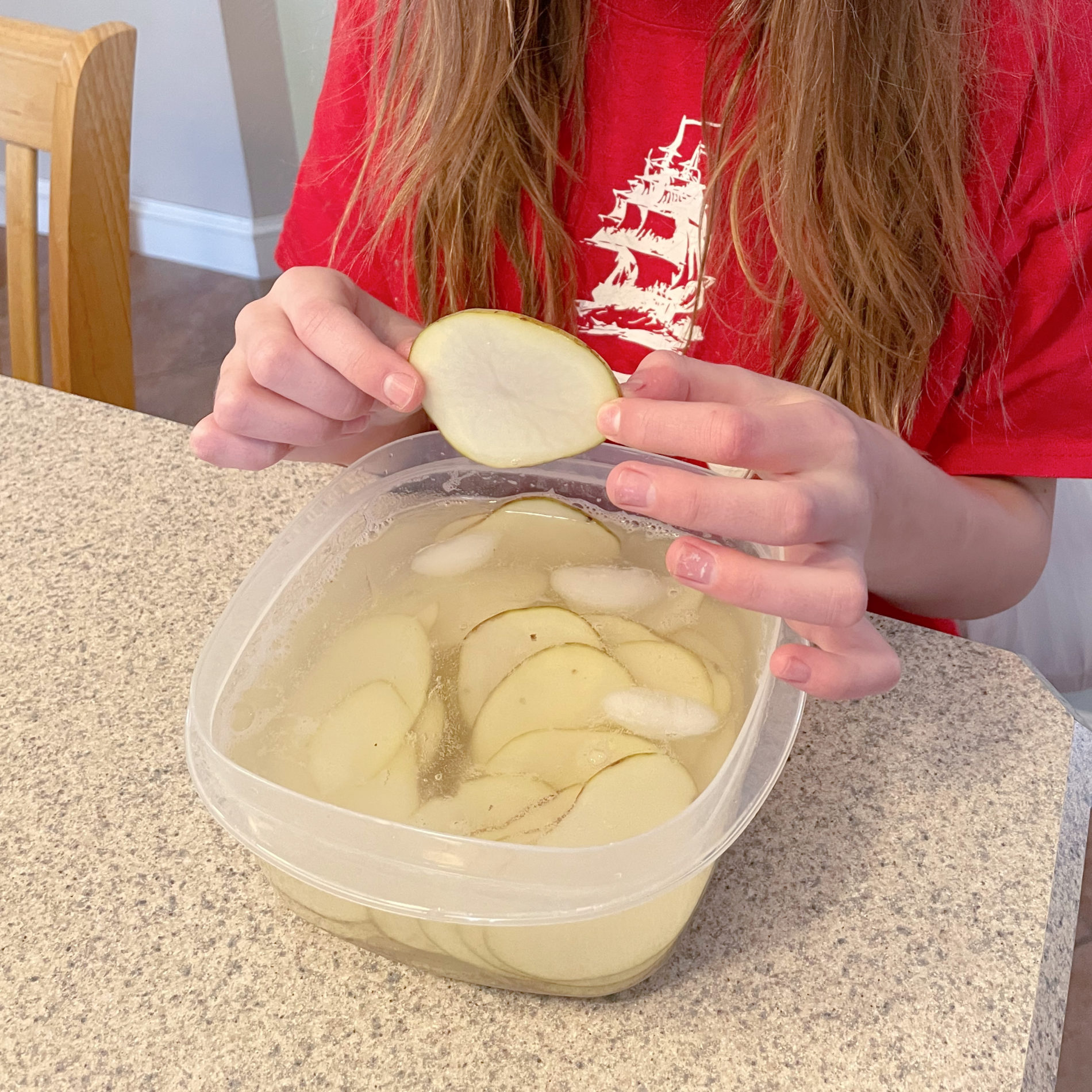 Homemade Microwave Potato Chips - The Busy Vegetarian