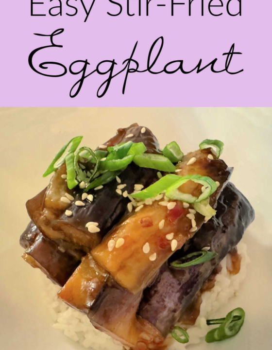 Easy Stir-Fried Eggplant