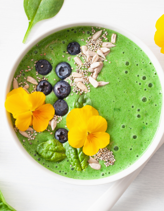 Supplies for Making Creative Smoothie Bowls