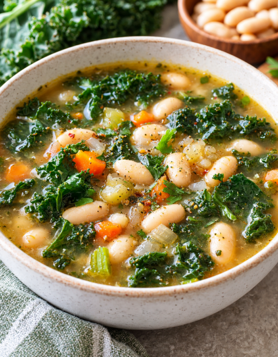 White Bean & Kale Soup